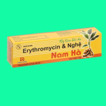 Erythromycin & Nghệ Nam Hà
