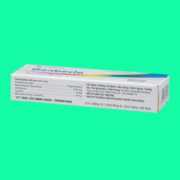 Genbeclo 5 Genbeclo chữa viêm da