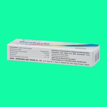 Genbeclo 6 Genbeclo chữa viêm da