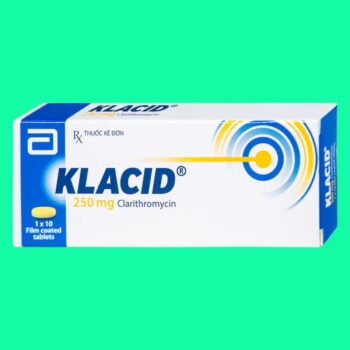 Klacid 250mg điều trị nhiễm trùng