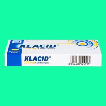 Klacid 250mg điều trị nhiễm trùng