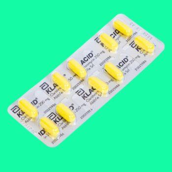 Klacid 250mg điều trị nhiễm trùng