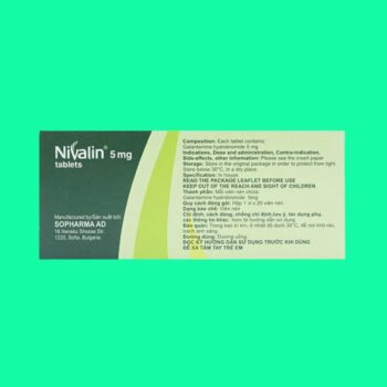 Nivalin tablets 5mg 5 Nivalin tablets 5mg