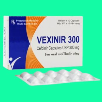 Vexinir 300 điều trị nhiễm trùng tai mũi họng