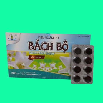 Viên ngậm ho Bách Bộ Mom and Baby 4 Viên Ngậm Ho Bách Bộ Mom and Baby