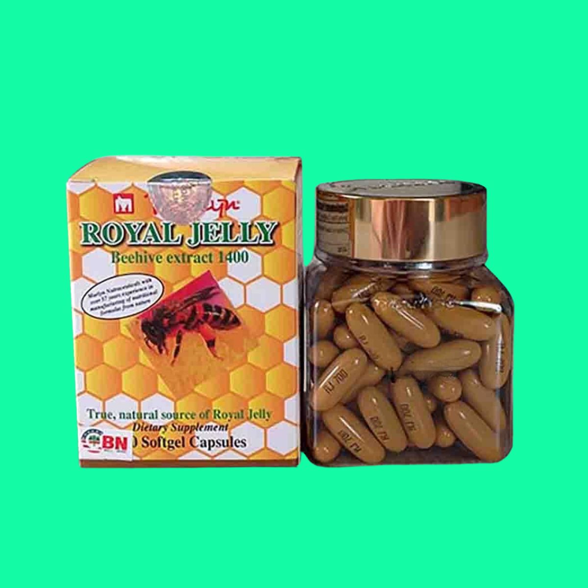 Sua ong chua Royal Jelly 1400 (6) Sữa Ong Chúa Royal Jelly 1400