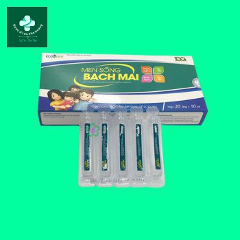 Dạng đóng gói của sản phẩm Men sống Bạch Mai