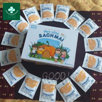Men sống Bạch Mai New 7 Dạng đóng gói của sản phẩm Men sống Bạch Mai New