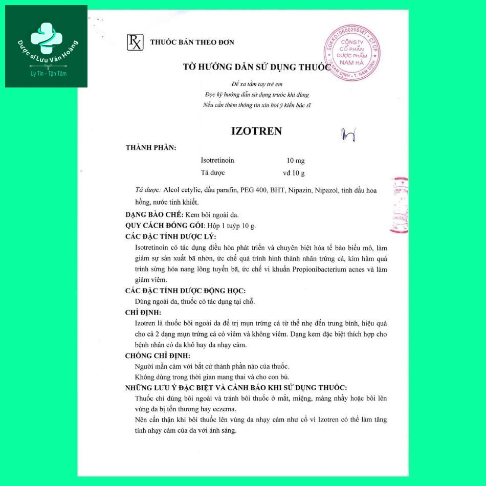 huong_dan_su_dung hướng dẫn sử dụng thuốc izotren 0.1%