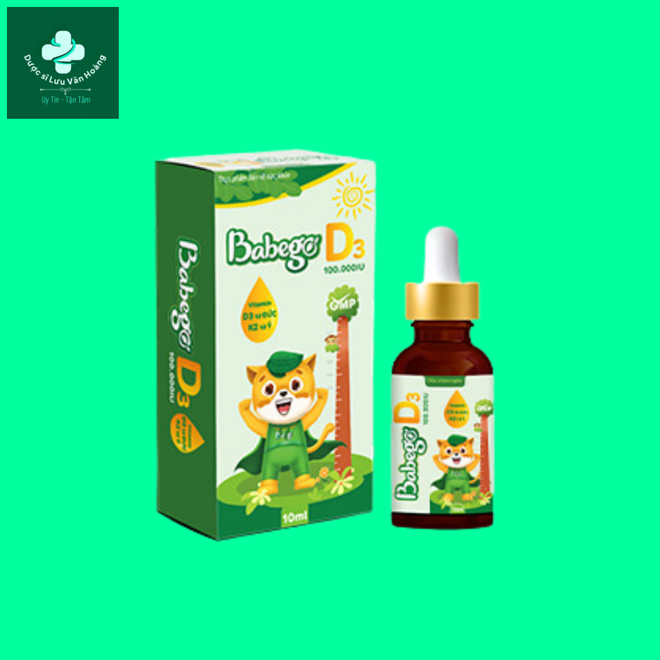 Dầu chùm ngây D3K2 Babego-2 Dầu chùm ngây D3K2 Babego bổ sung D3