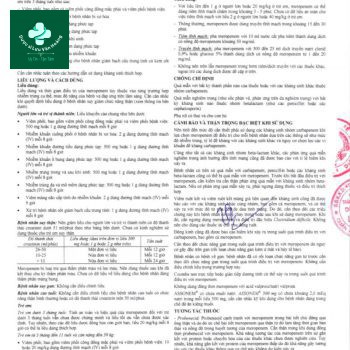 Hướng dẫn sử dụng thuốc Assonem