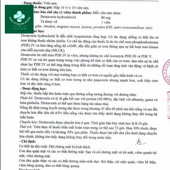 Tờ hướng dẫn sử dụng