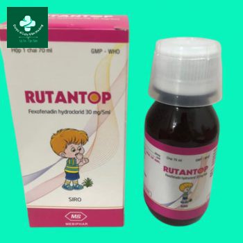 Mặt trước chai siro