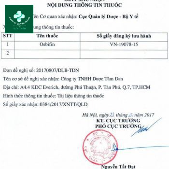 Xác nhận thông tin