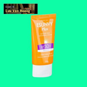 Kem chống nắng Esunvy Plus Sun Care Face Whitening Cream 3 Esunvy Plus Sun Care Face Whitening Cream 1