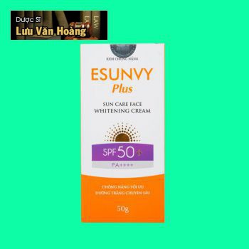 Kem chống nắng Esunvy Plus Sun Care Face Whitening Cream 2 Esunvy Plus Sun Care Face Whitening Cream