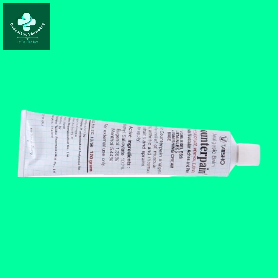 mặt sau sản phẩm Counterpain counterpain