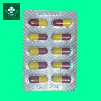 Vỉ Cefalexin Capsules mặt trước