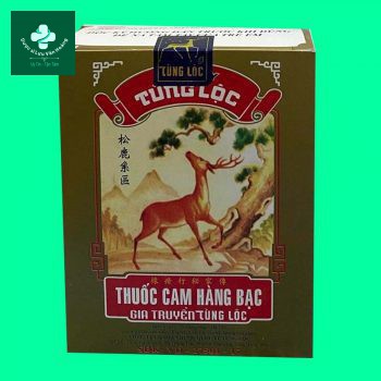 Hộp thuốc Cam Hàng Bạc Tùng Lộc