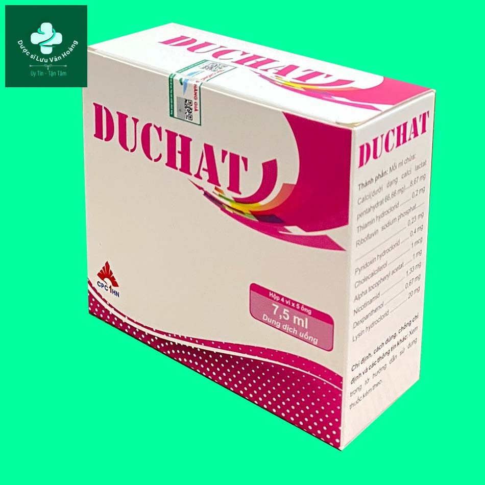 Duchat 7.5ml 3 Hộp thuốc Duchat 7.5ml