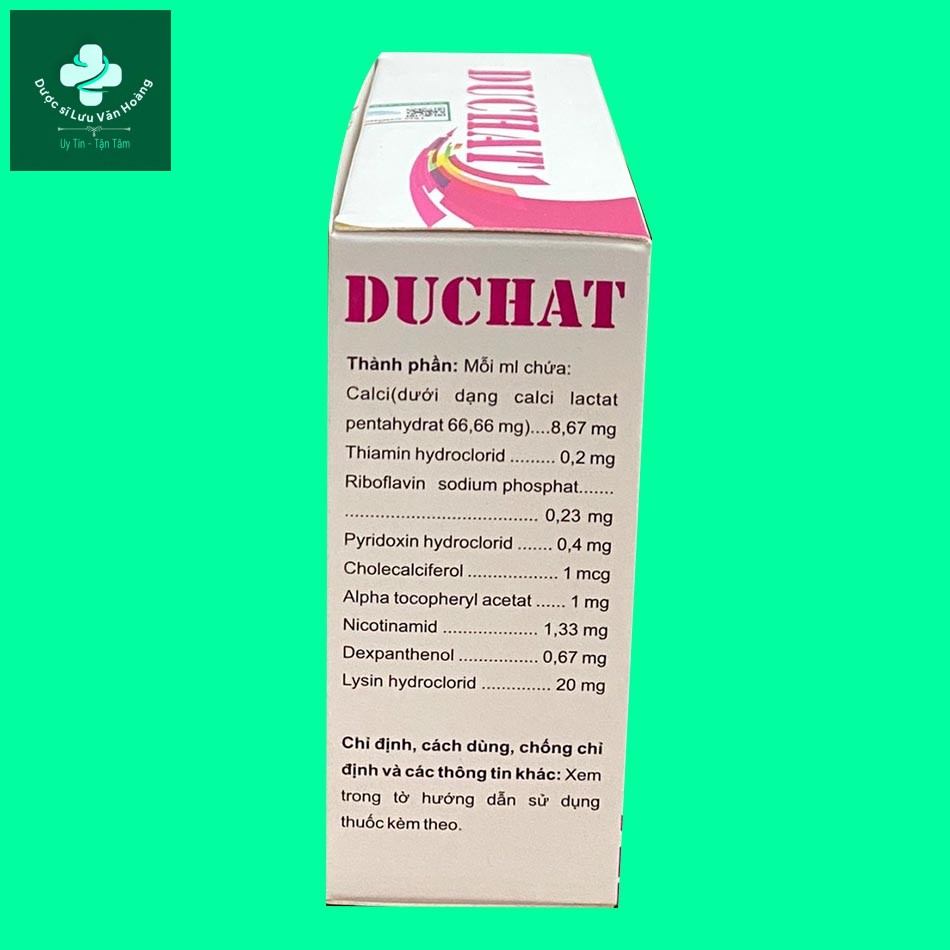 Duchat 7.5ml 6 Hộp thuốc Duchat 7.5ml