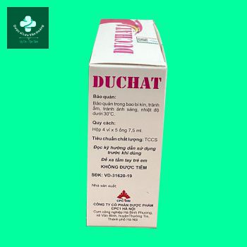 Duchat 7,5ml 9 Hộp thuốc Duchat 7.5ml