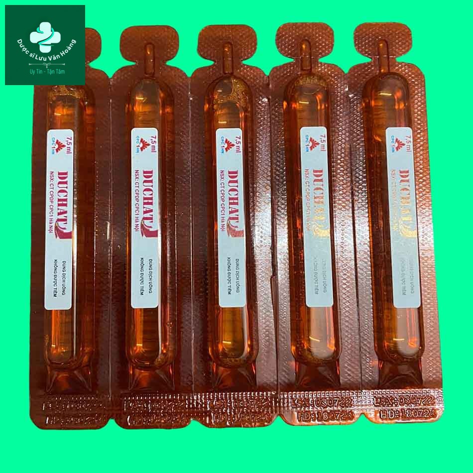 Duchat 7.5ml 8 Ống thuốc Duchat 7.5ml