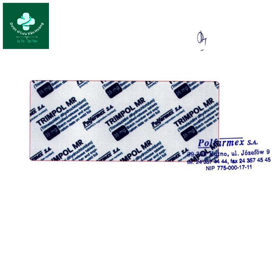 Trimpol MR 11 Nhãn thuốc Trimpol MR