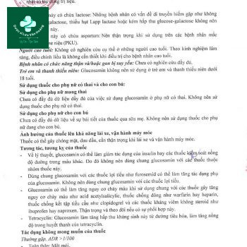 Hướng dẫn sử dụng thuốc Arthroease 1500