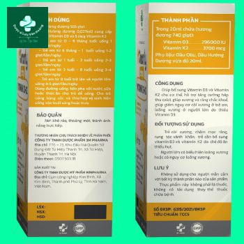 M’Smarty Vitamin D3K2 mua ở đâu