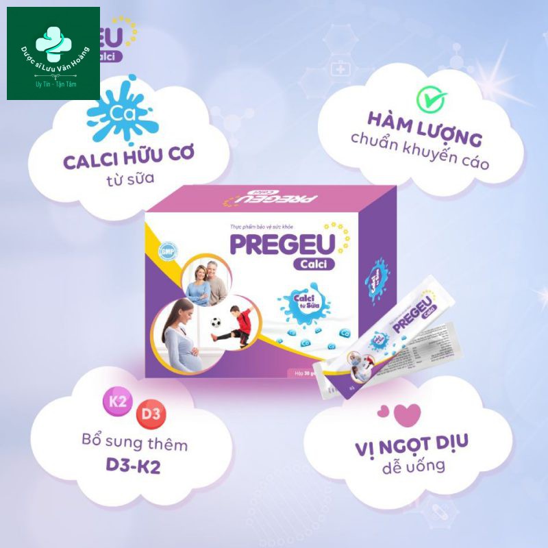 Tiêu chí vàng khi lựa chọn sản phẩm bổ sung canxi cho mọi đối tượng 5 Tác dụng của PregEU Calci (1)