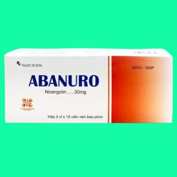 Abanuro 30mg điều trị rối loạn tuần hoàn não