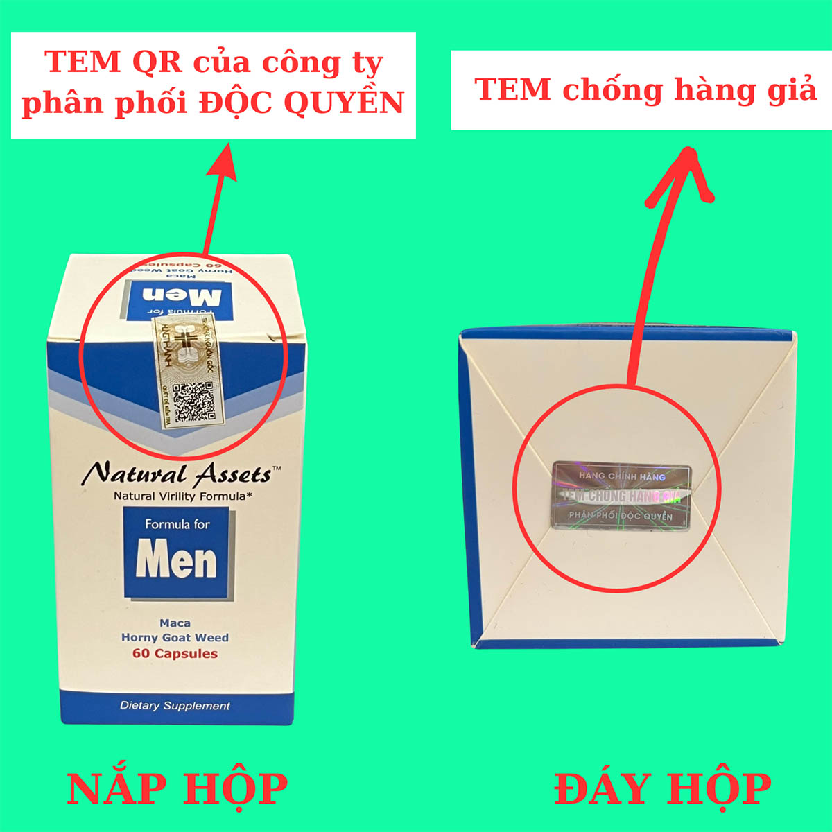 Formula For Men 25 Phân biệt Formula For Men hàng thật và hàng giả