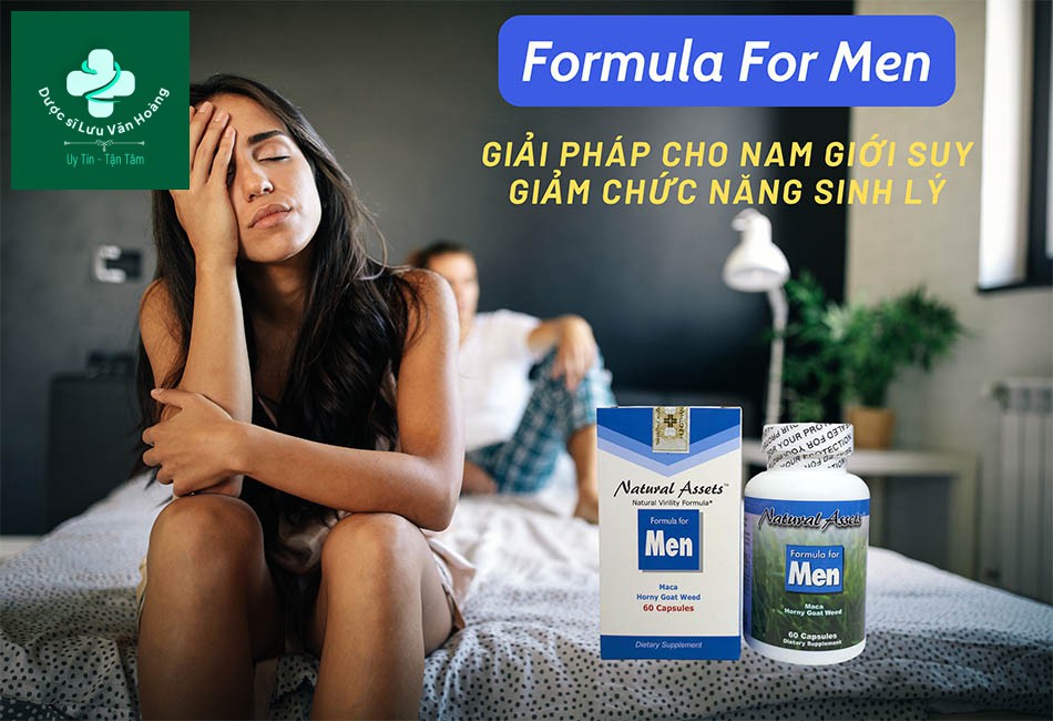 Formula For Men 24 Forrmula For Men giai phap cho nam gioi suy giam chuc nang sinh ly