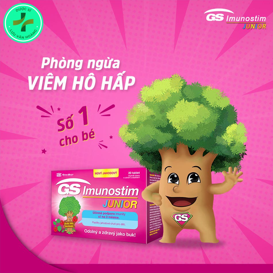 GS Imunostim Junior 17 GS Imunostim Junior phong ngua cac benh lien quan den duong ho hap
