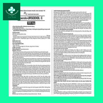 Pendo-Ursodiol C 500mg 7 Pendo Ursodiol C 500mg 6