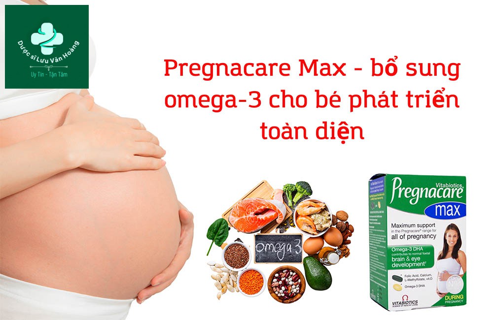 Pregnacare Max cho be phat trien toan dien