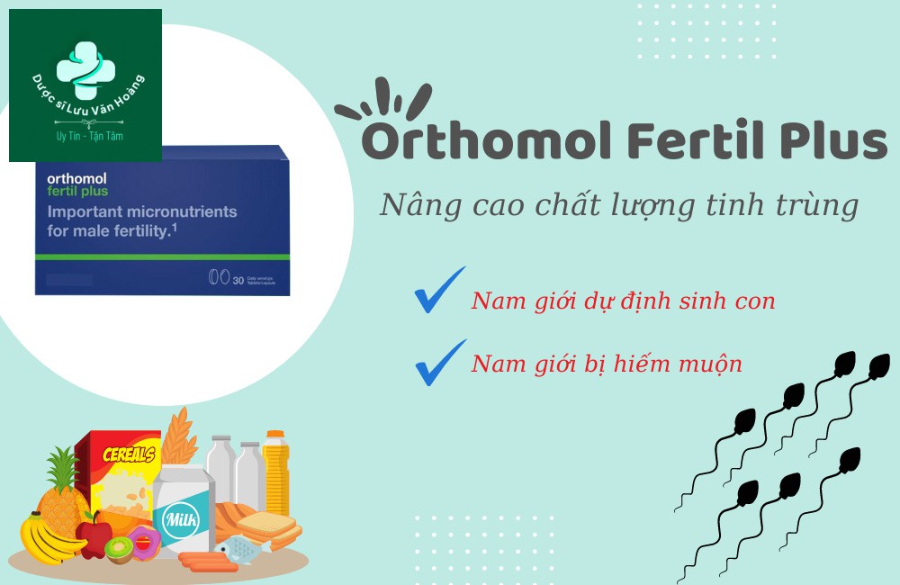 Orthomol Fertil Plus 14 orthomol fetil plus cong dung