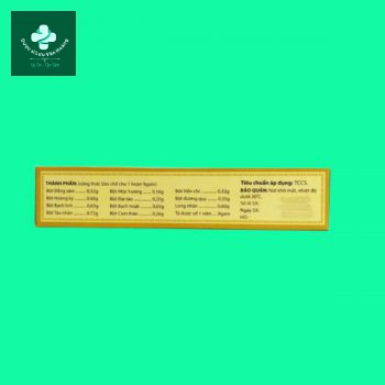 Quy tỳ an thần hoàn P/H 6 quy ty an than hoan 6