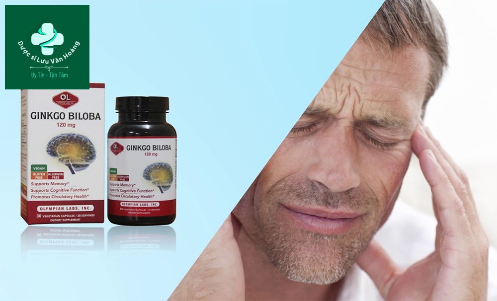 Thuốc bổ não của Mỹ Ginkgo Biloba 120mg Olympia Labs