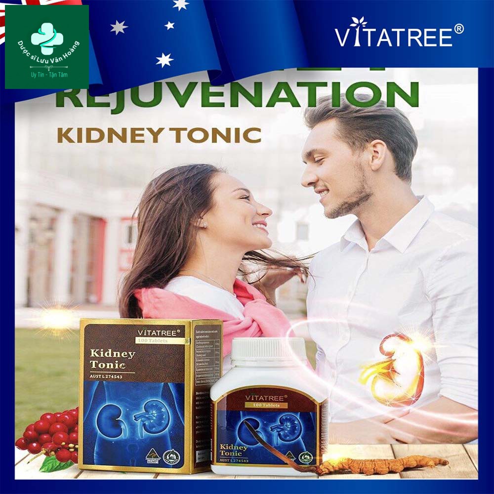 10+ thuốc bổ thận giúp cải thiện các triệu chứng thận hư, thận yếu ở người trung niên 14 Kidney Tonic Vitatree - Thuốc bổ thận của Úc tốt nhất