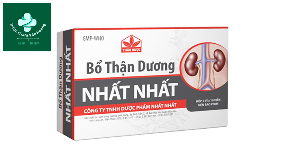 10+ thuốc bổ thận giúp cải thiện các triệu chứng thận hư, thận yếu ở người trung niên 19 Bổ thận dương Nhất Nhất - Thuốc bổ thận giá thành hợp lý nhất
