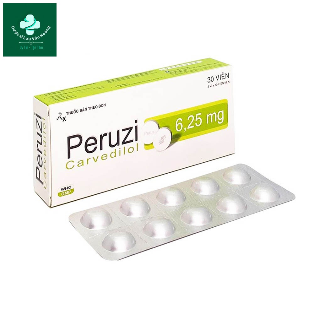 Thuốc Peruzi 6,25mg