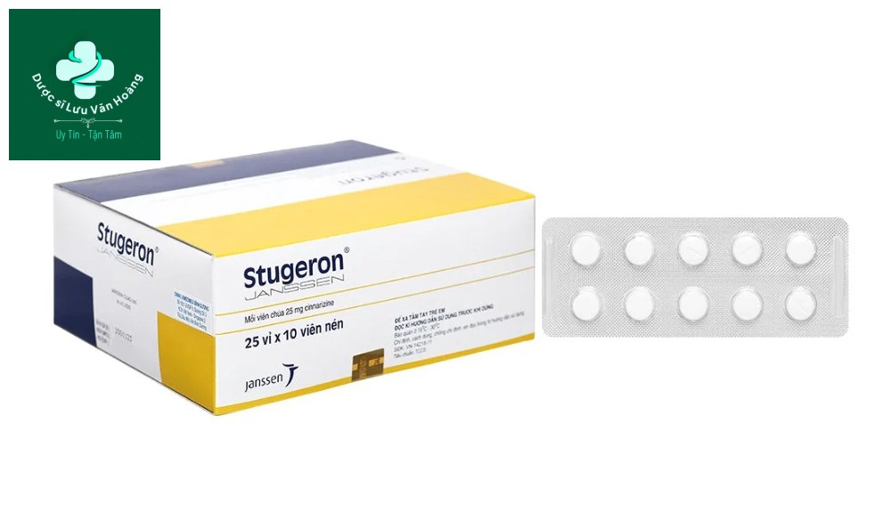 Thuốc rối loạn tiền đình Stugeron