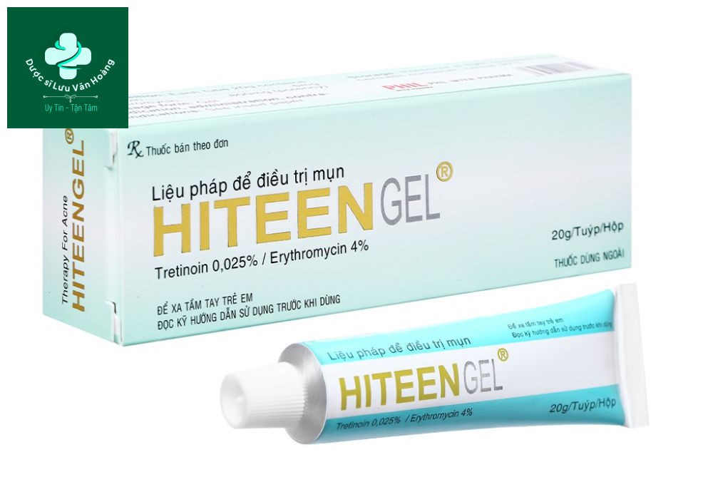 Kem trị mụn mức giá phải chăng Hiteen Gel