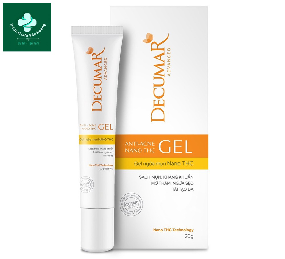 Giảm mụn nhanh với Decumar Advanced