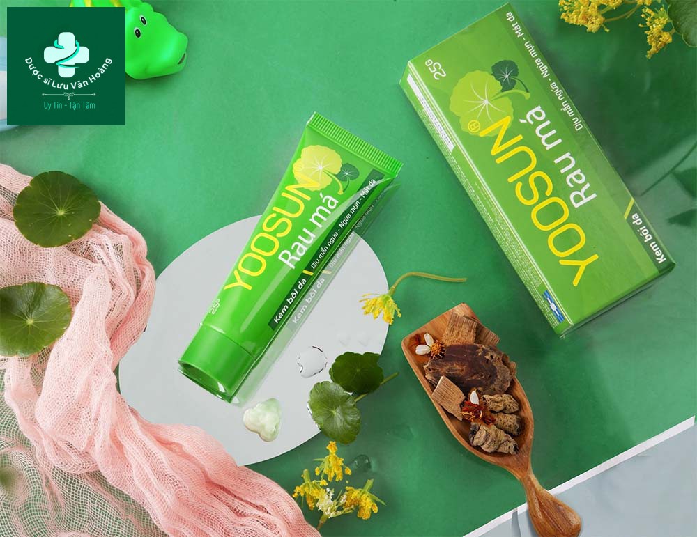 Kem trị mụn dịu nhẹ Yoosun Rau Má