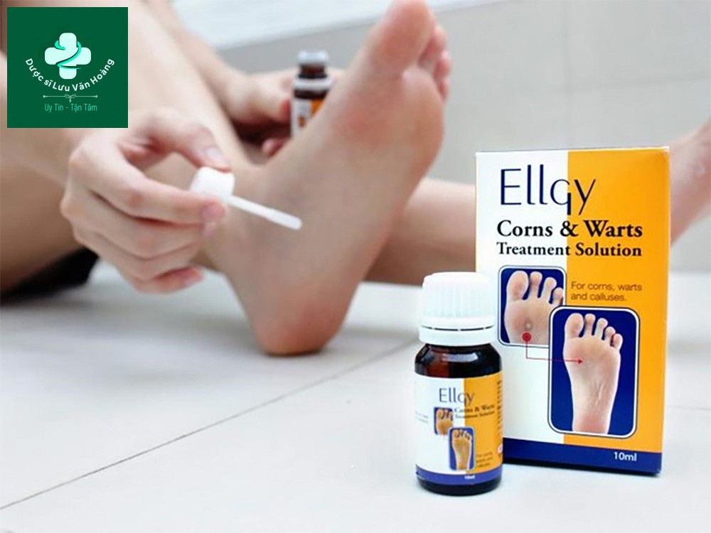 Thuốc Ellgy Corns & Warts - Thuốc trị mụn cóc xuất xứ Malaysia 