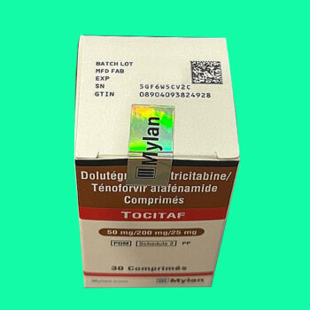Tocitaf 50mg/200mg/25mg 4 Tocitaf 50mg/200mg/25mg