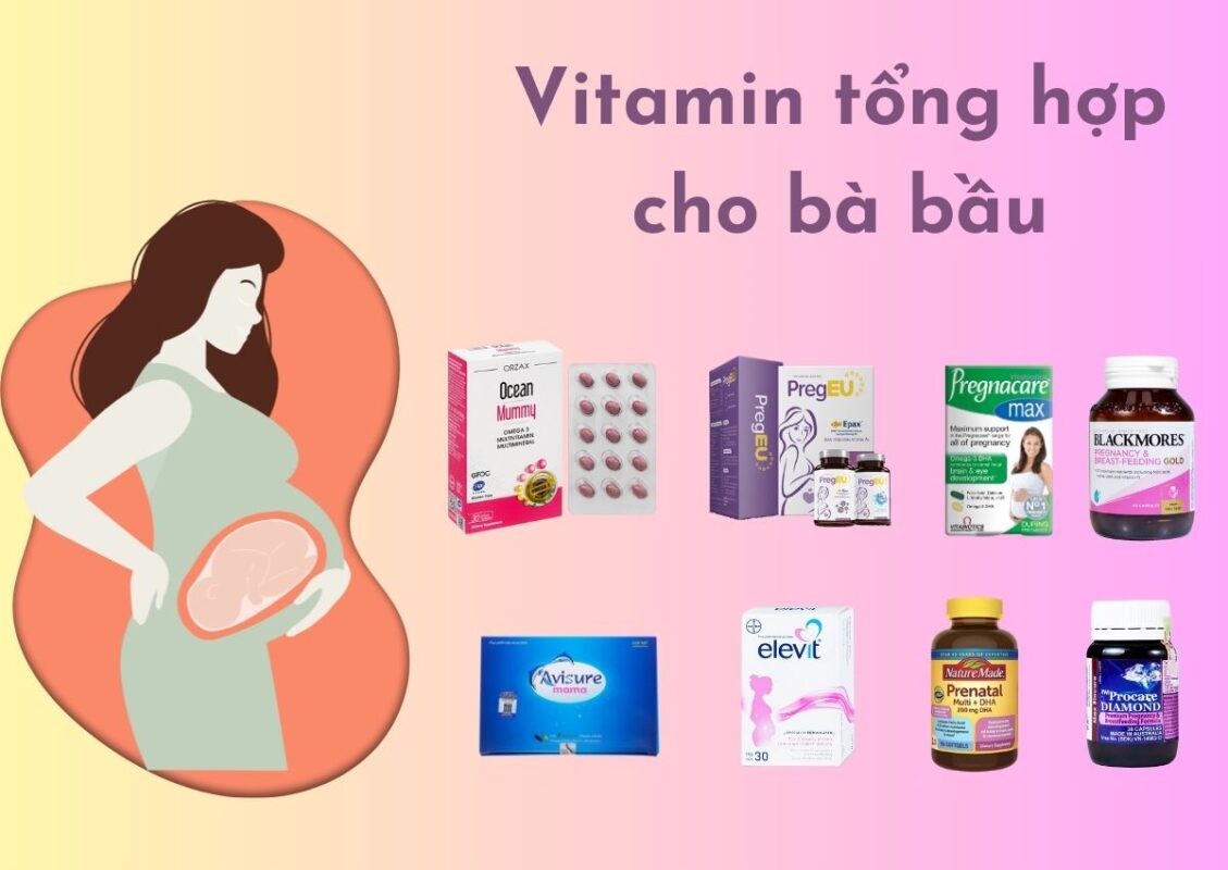 Vitamin tổng hợp cho bà bầu